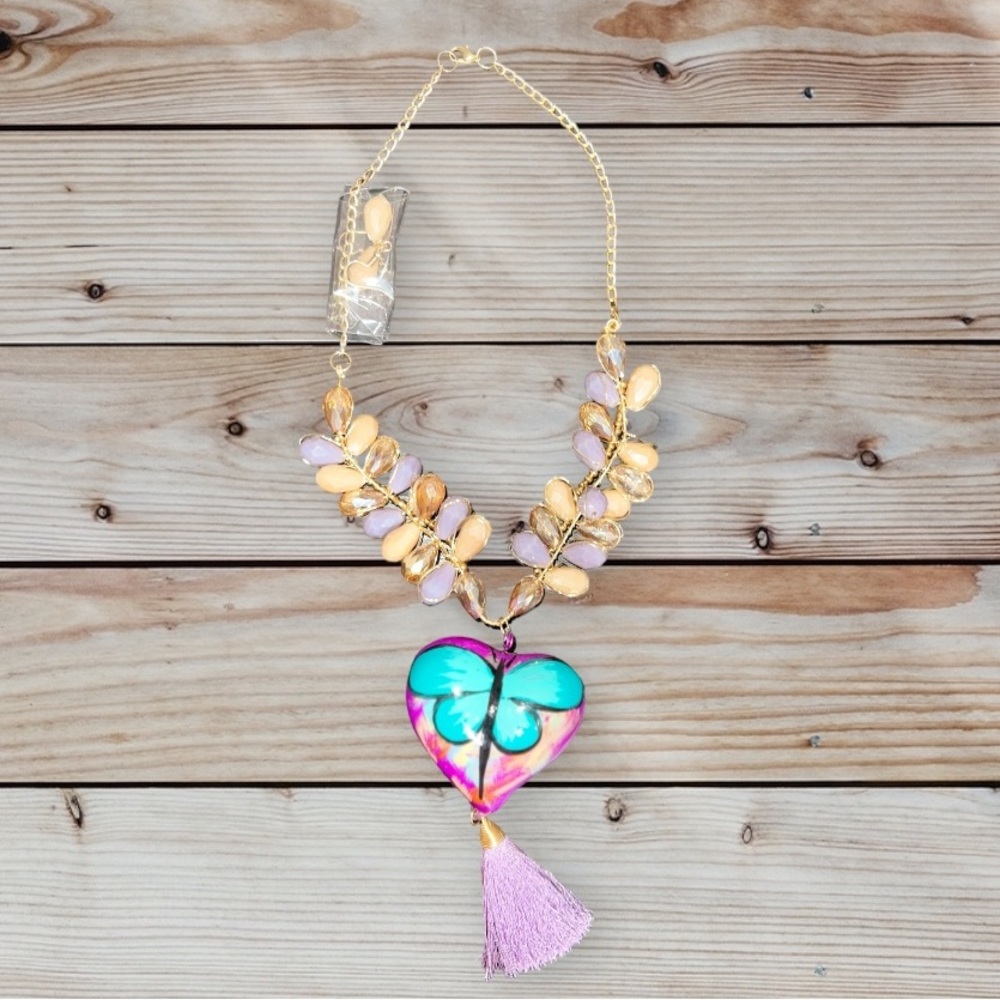 𐙚⋆˚✿˖° Heart necklace 𐙚⋆˚✿˖° - Picture 7 of 8